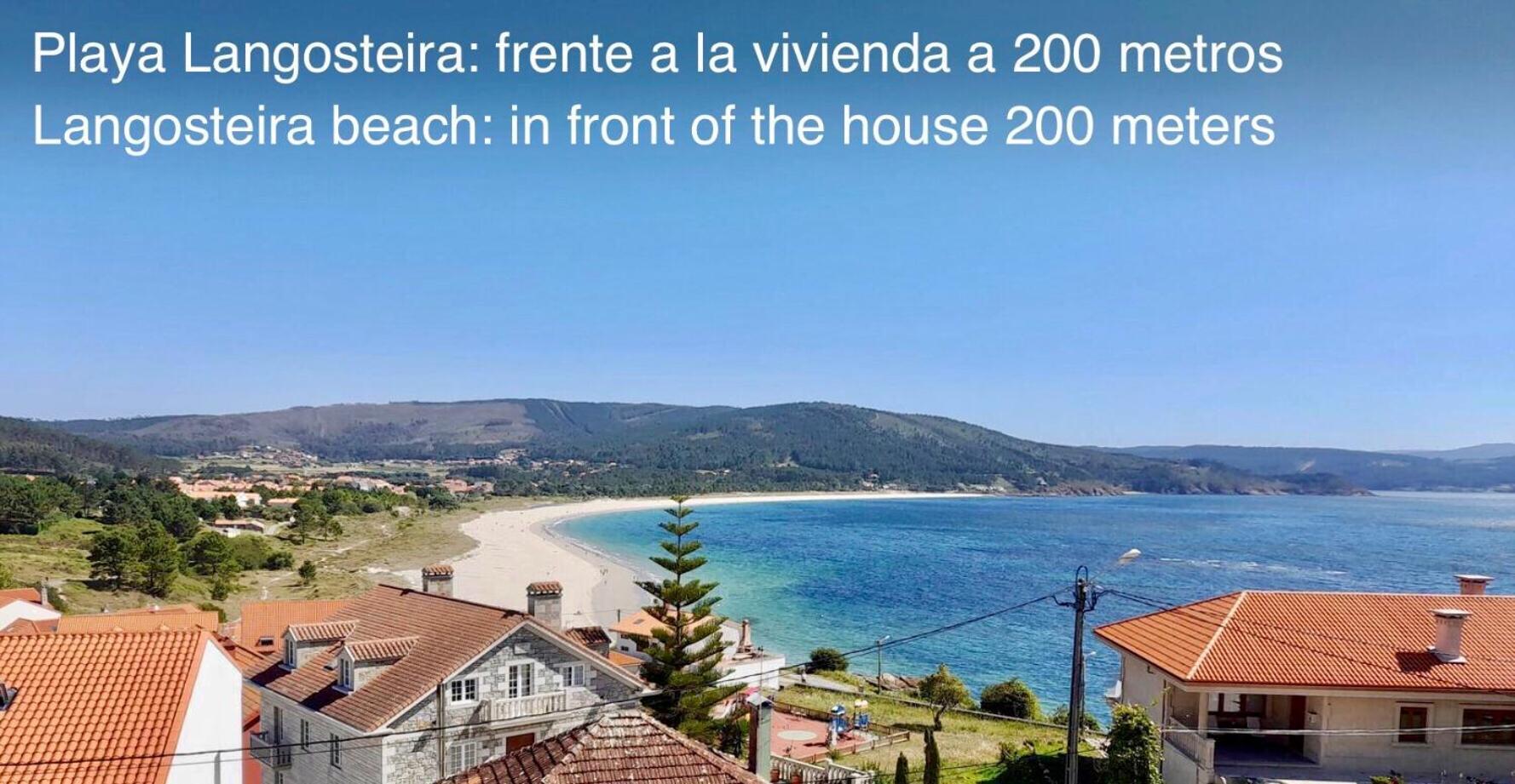 Ferienwohnung Refugio Climatico En Finisterre Frente A La Playa Exterior foto