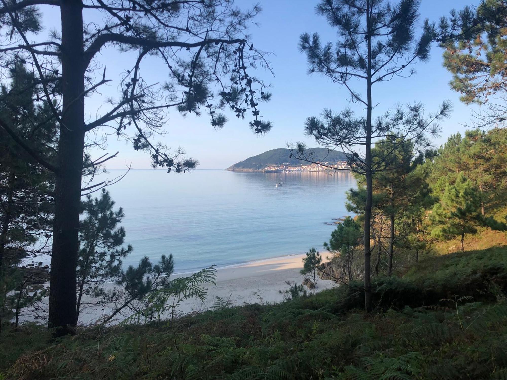 Ferienwohnung Refugio Climatico En Finisterre Frente A La Playa Exterior foto